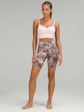 Lululemon Align High-Rise Short 8"Diamond Dye Mink Bery Lunar Rock Shadow Grey 4